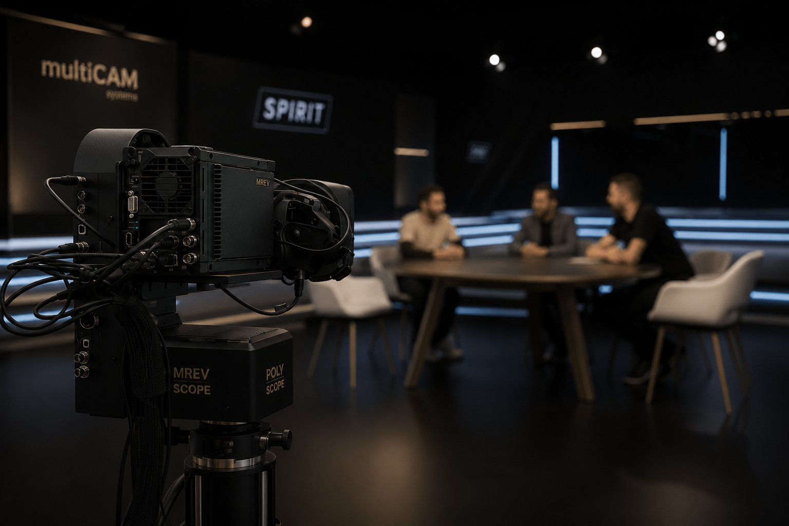 Système robotique caméra de la gamme Spirit pour Multicam Robotics